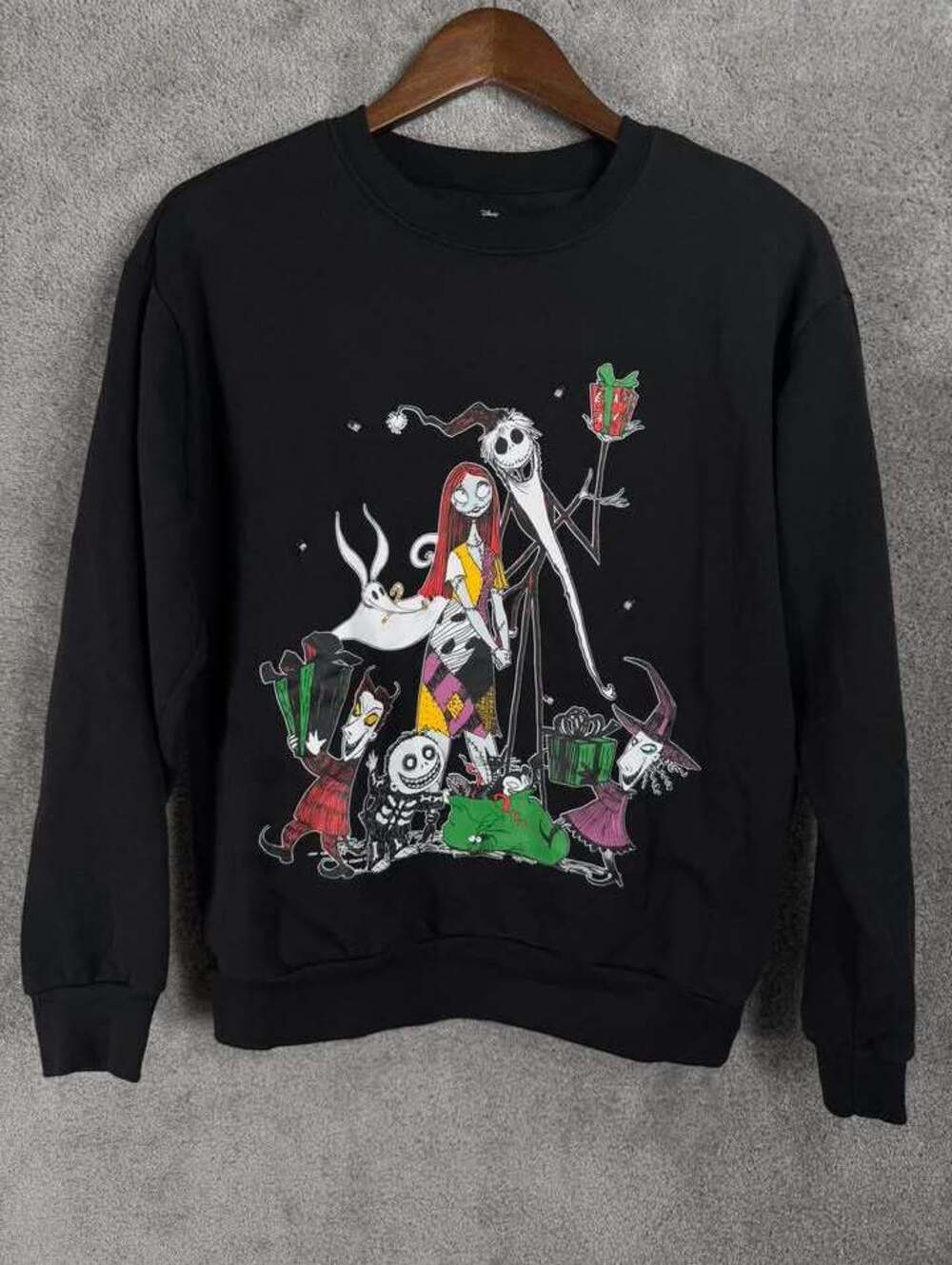 Disney The Nightmare Before Christmas Light Up Sweatshirt Size Medium